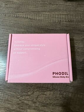 PHODIL Silicone Sticky Bra - size A. 4 for $15.